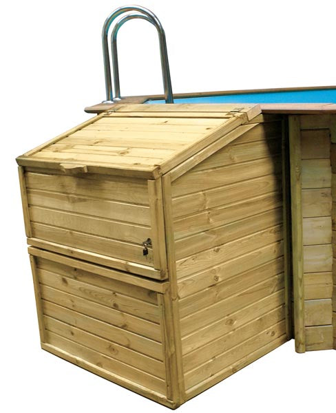 GRE Technikbox für Echtholzbecken 143 cm