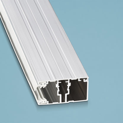 Dachhaut Alu/Alu mit Polycarbonat Stegplatten 16mm 3-fach Struktur braun/bronze
