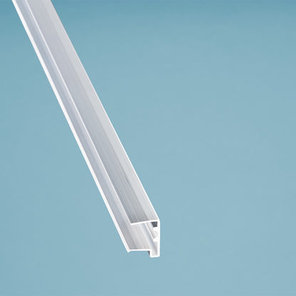 Dachhaut Alu/Alu mit Polycarbonat Stegplatten 16mm X-Struktur opal/weiß
