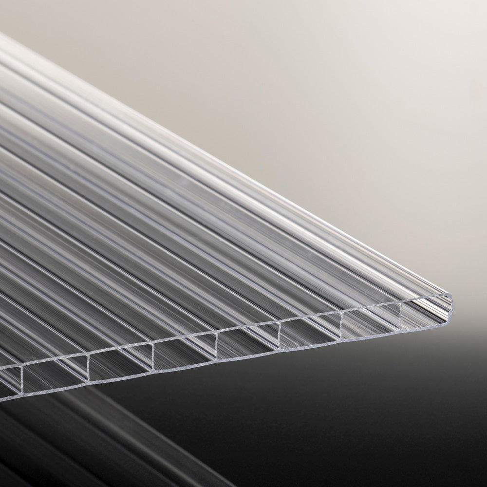 Diamantika Doppelstegplatte 16 mm Polycarbonat glasklar