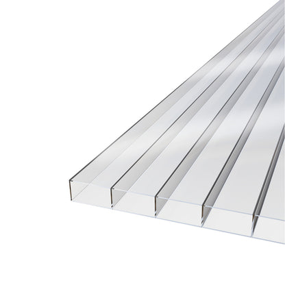 Diamantika Doppelstegplatte 16 mm Polycarbonat glasklar