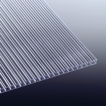 Doppelstegplatte 6 mm Polycarbonat glasklar