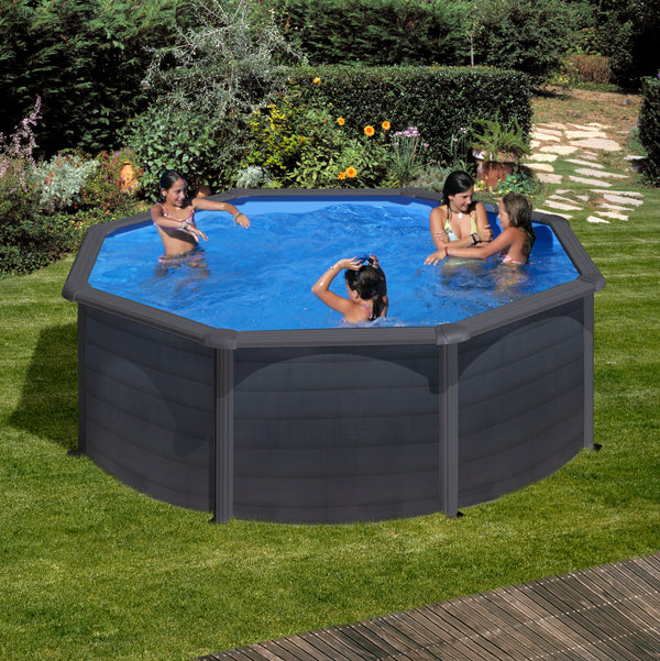 Aufstellpool Kea Rundbecken Set