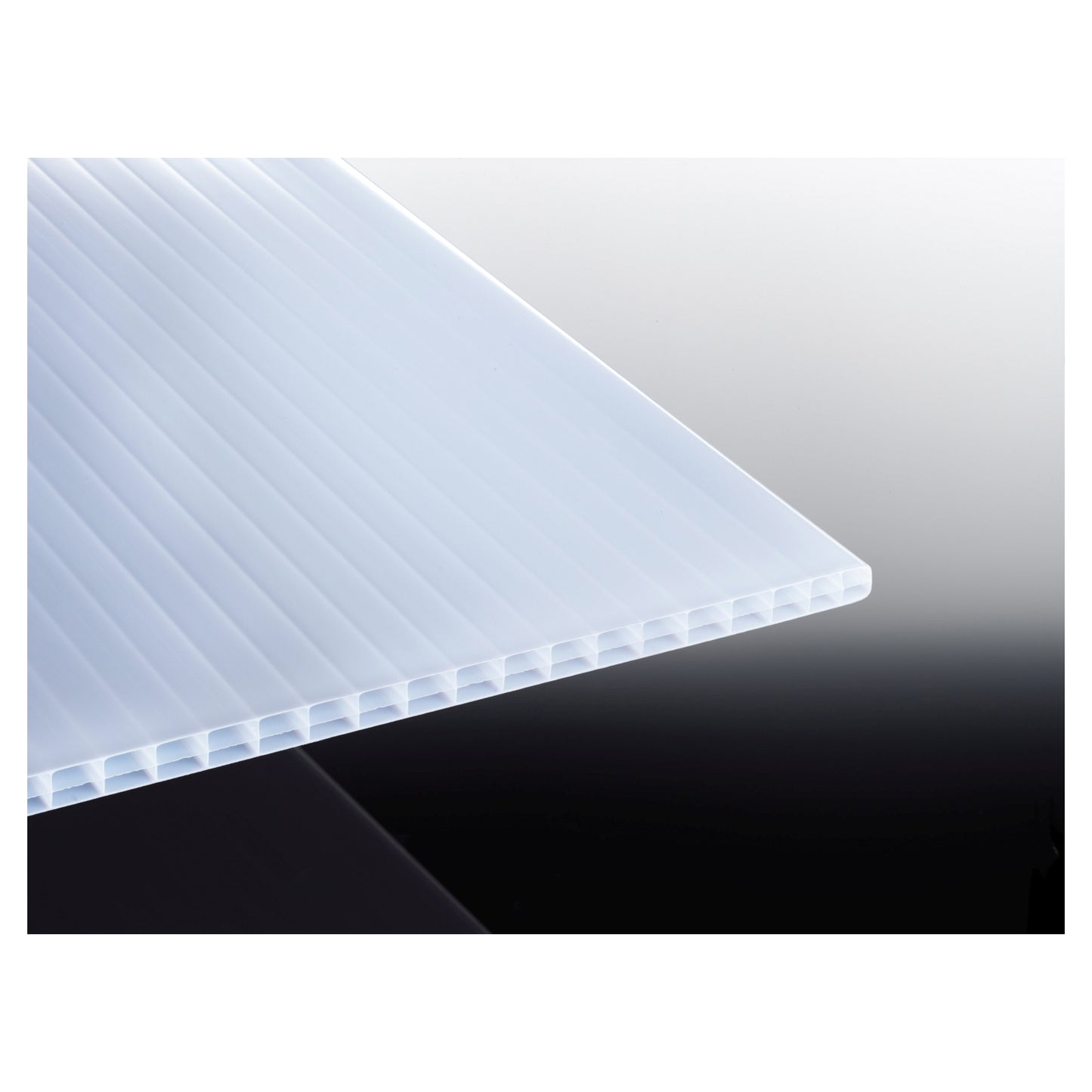 Terrassendachbausatz mit Stegplatte aus Polycarbonat 16 mm