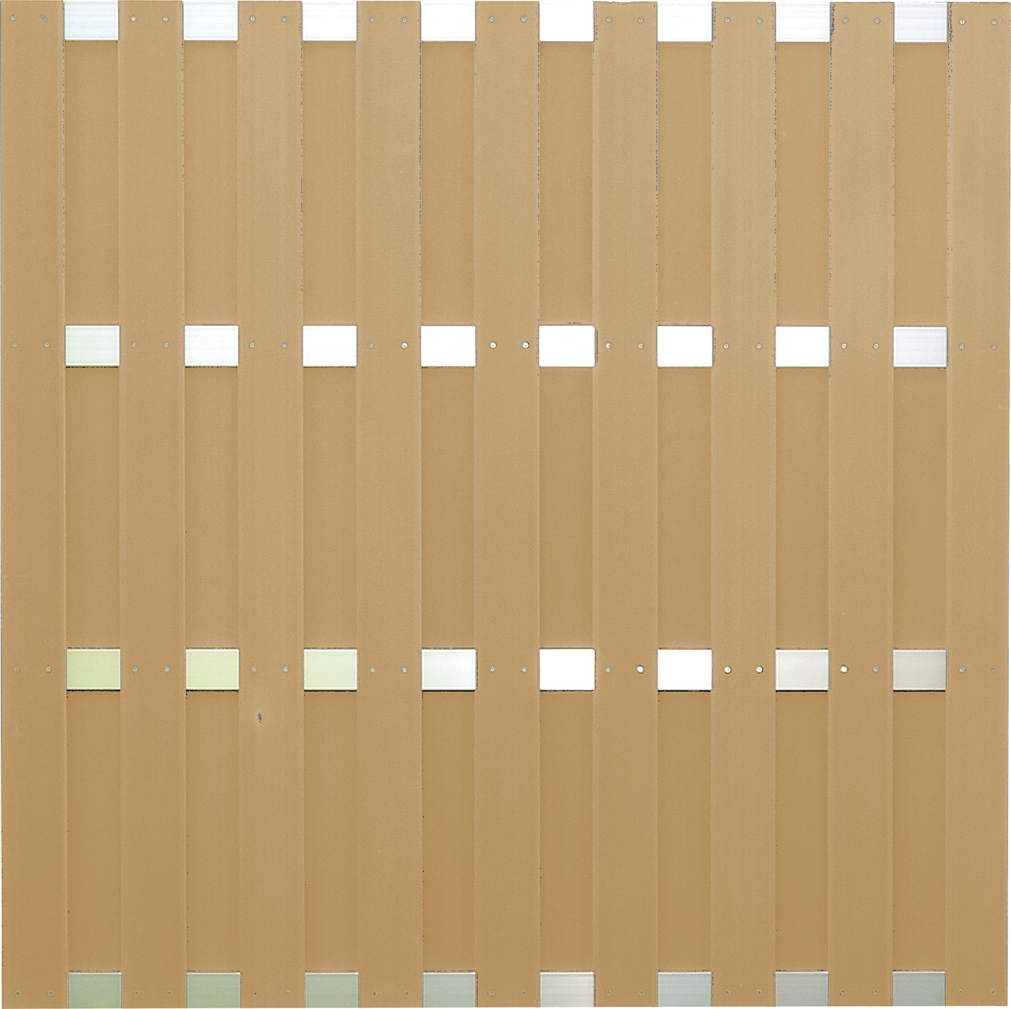 JINAN-Serie WPC-Sichtschutzzaun