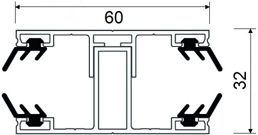 Komplettsystem Alu / Alu