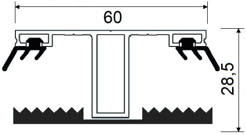 Kombinationssystem Alu / Gummi